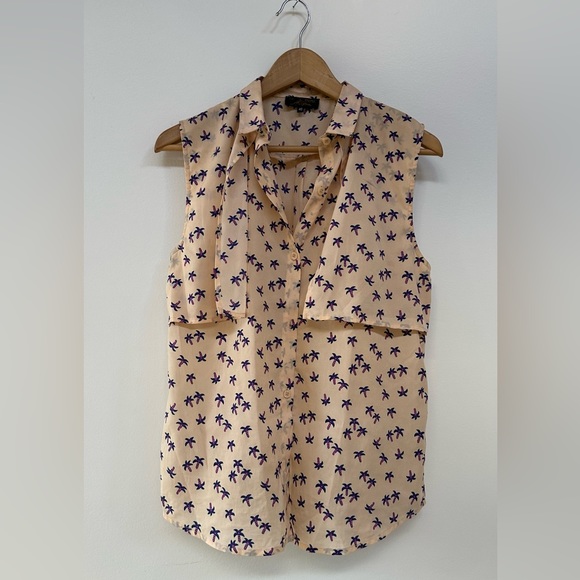 Tops - Le Mont Saint Michel - French brand, bought in Paris.  Sleeveless shirt.